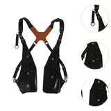 Maxbell Underarm Shoulder Bag Multipurpose Wallet Pocket for Running Outdoor Parties Black