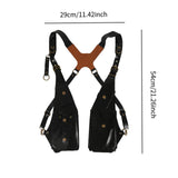 Maxbell Underarm Shoulder Bag Multipurpose Wallet Pocket for Running Outdoor Parties Black