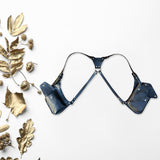 Maxbell Underarm Shoulder Bag Trendy Double Shoulder Pouch for Travel Outdoor Party Black