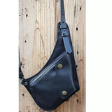 Maxbell Underarm Shoulder Bag Trendy Double Shoulder Pouch for Travel Outdoor Party Black