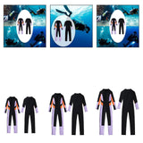 Maxbell Women Wetsuit Full Body Surfing Swimsuit for Outdoor Sports Kayaking Sailing S