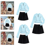 Maxbell Women Swimsuit Lightweight Fashion Swim Dress for Traveling Vacation Outdoor S