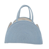 Maxbell Baby Diaper Caddy Organizer Holder for Changing Table Toiletries Burp Cloths Blue