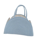 Maxbell Baby Diaper Caddy Organizer Holder for Changing Table Toiletries Burp Cloths Blue