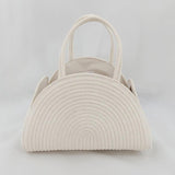 Maxbell Baby Diaper Caddy Organizer Holder for Changing Table Toiletries Burp Cloths White