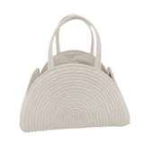 Maxbell Baby Diaper Caddy Organizer Holder for Changing Table Toiletries Burp Cloths White