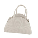 Maxbell Baby Diaper Caddy Organizer Holder for Changing Table Toiletries Burp Cloths White