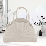 Maxbell Baby Diaper Caddy Organizer Holder for Changing Table Toiletries Burp Cloths White