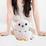 Maxbell Owl Backpack Funny Stylish Cartoon Soft Mini Schoolbag for Girls Child Teens