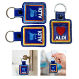 Maxbell Keychain Holder Case Multifunctional Card Keyring for Home Purse Living Room Style A
