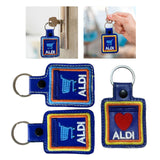 Maxbell Keychain Holder Case Multifunctional Card Keyring for Home Purse Living Room Style A
