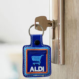 Maxbell Keychain Holder Case Multifunctional Card Keyring for Home Purse Living Room Style A