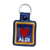 Maxbell Keychain Holder Case Multifunctional Card Keyring for Home Purse Living Room Style B