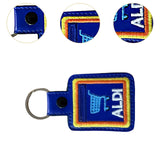 Maxbell Keychain Holder Case Multifunctional Card Keyring for Home Purse Living Room Style C
