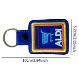 Maxbell Keychain Holder Case Multifunctional Card Keyring for Home Purse Living Room Style C