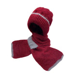 Maxbell Womens Hooded Scarf Versatile Hat Scarf Set for Walking Hiking Autumn Winter