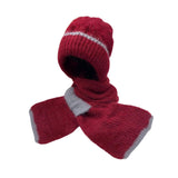 Maxbell Womens Hooded Scarf Versatile Hat Scarf Set for Walking Hiking Autumn Winter