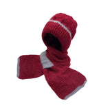 Maxbell Womens Hooded Scarf Versatile Hat Scarf Set for Walking Hiking Autumn Winter