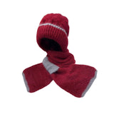 Maxbell Womens Hooded Scarf Versatile Hat Scarf Set for Walking Hiking Autumn Winter