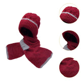Maxbell Womens Hooded Scarf Versatile Hat Scarf Set for Walking Hiking Autumn Winter