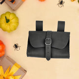 Maxbell Fanny Pack Casual Belt Pouch Waist Bag for Halloween Stage Show Role Playing Black