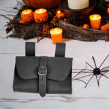 Maxbell Fanny Pack Casual Belt Pouch Waist Bag for Halloween Stage Show Role Playing Black