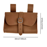 Maxbell Fanny Pack Casual Belt Pouch Waist Bag for Halloween Stage Show Role Playing Yellow Brown