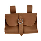 Maxbell Fanny Pack Casual Belt Pouch Waist Bag for Halloween Stage Show Role Playing Yellow Brown