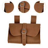Maxbell Fanny Pack Casual Belt Pouch Waist Bag for Halloween Stage Show Role Playing Yellow Brown
