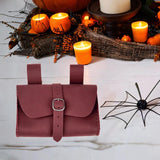 Maxbell Fanny Pack Casual Belt Pouch Waist Bag for Halloween Stage Show Role Playing Red