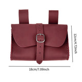 Maxbell Fanny Pack Casual Belt Pouch Waist Bag for Halloween Stage Show Role Playing Red