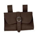 Maxbell Fanny Pack Casual Belt Pouch Waist Bag for Halloween Stage Show Role Playing Dark Brown