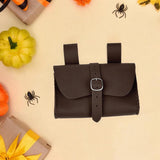Maxbell Fanny Pack Casual Belt Pouch Waist Bag for Halloween Stage Show Role Playing Dark Brown