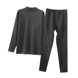 Maxbell Mens Thermal Underwear Top and Bottom Set Warm Fleece Lined for Cold Weather XXL