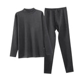 Maxbell Mens Thermal Underwear Top and Bottom Set Warm Fleece Lined for Cold Weather XXXL