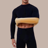 Maxbell Mens Thermal Underwear Top and Bottom Set Warm Fleece Lined for Cold Weather XXXL