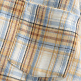 Maxbell Plaid Shirt Lapel Boyfriend Cotton Men's Shirt for Outdoor Activities Dating 2XL