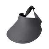 Maxbell Women Sun Hat Breathable Wide Brim Sun Visor Hat for Holiday Vacation Summer Dark Gray