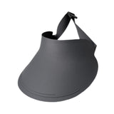 Maxbell Women Sun Hat Breathable Wide Brim Sun Visor Hat for Holiday Vacation Summer Dark Gray