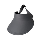 Maxbell Women Sun Hat Breathable Wide Brim Sun Visor Hat for Holiday Vacation Summer Dark Gray