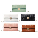 Maxbell Women Clutch Elegant Handbag Pouch Purse Crossbody for Party Travel Shopping White