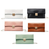 Maxbell Women Clutch Elegant Handbag Pouch Purse Crossbody for Party Travel Shopping White