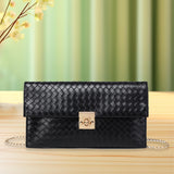 Maxbell Women Clutch Elegant Handbag Pouch Purse Crossbody for Party Travel Shopping Black