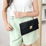 Maxbell Women Clutch Elegant Handbag Pouch Purse Crossbody for Party Travel Shopping Black