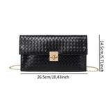 Maxbell Women Clutch Elegant Handbag Pouch Purse Crossbody for Party Travel Shopping Black