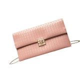 Maxbell Women Clutch Elegant Handbag Pouch Purse Crossbody for Party Travel Shopping Pink