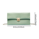 Maxbell Women Clutch Elegant Handbag Pouch Purse Crossbody for Party Travel Shopping Green