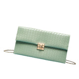 Maxbell Women Clutch Elegant Handbag Pouch Purse Crossbody for Party Travel Shopping Green