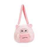 Maxbell Plush Bag Comfortable Stuffed Animal Backpack for Kids Adults Teens Gifts Piggy