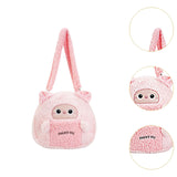 Maxbell Plush Bag Comfortable Stuffed Animal Backpack for Kids Adults Teens Gifts Piggy